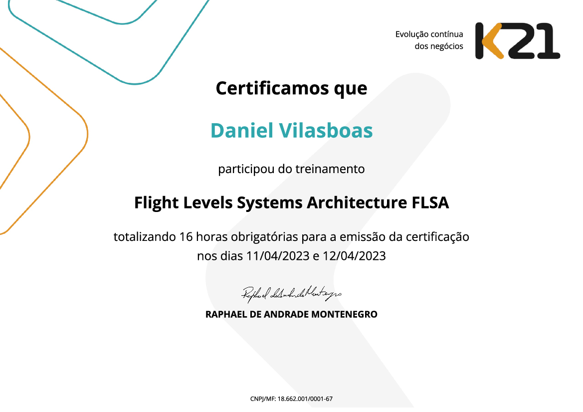 Certificado K21